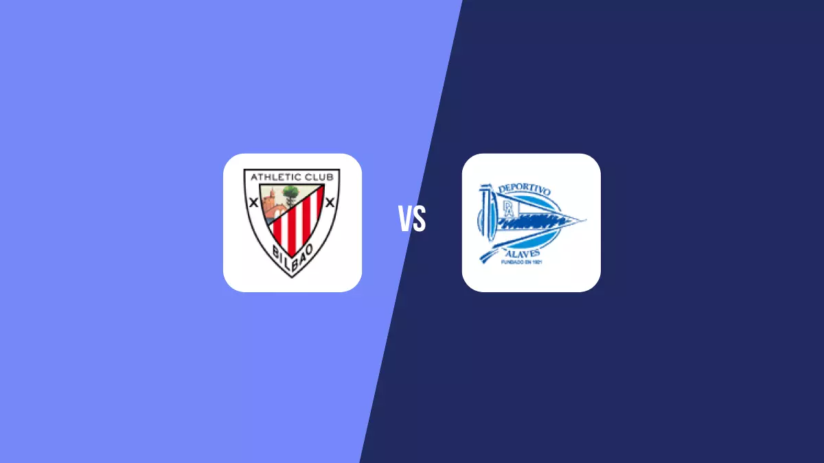Athletic Bilbao vs Alavés: Pronóstico, Cuotas y Apuestas - Primera División