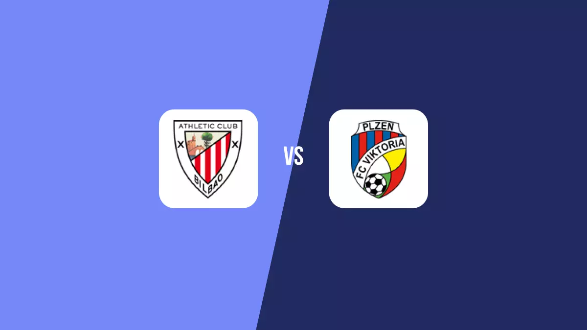 Athletic Bilbao vs Viktoria Plzen: Pronóstico, Previa y Apuestas - Europa League