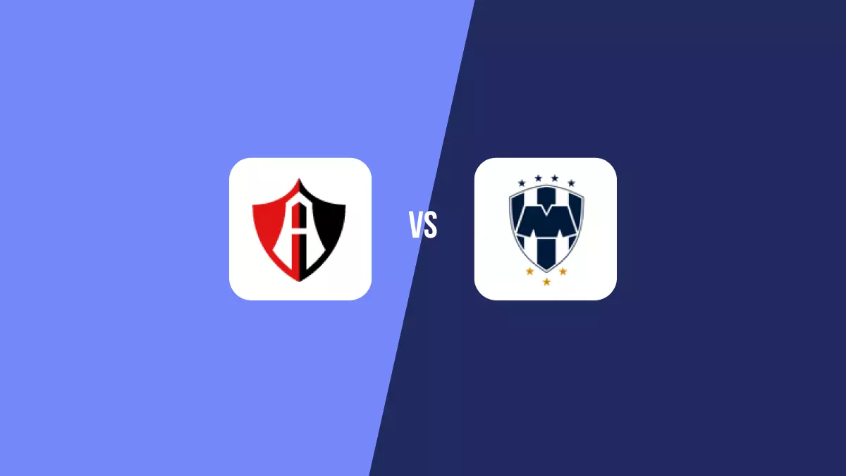 Atlas vs Monterrey: Pronóstico, Previa y Apuestas - Liga MX