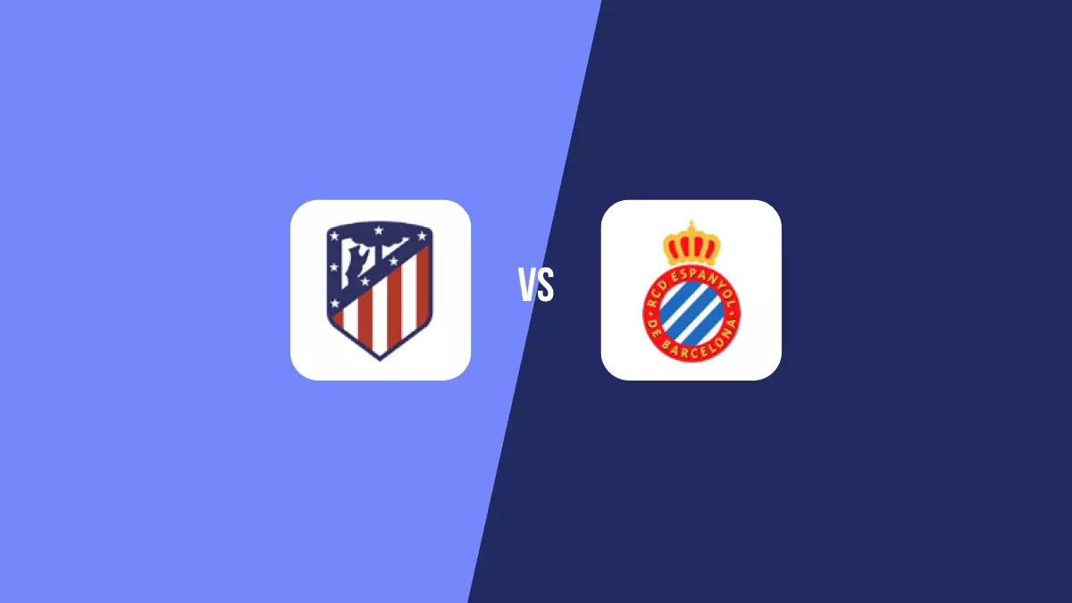 Pronóstico Atlético Madrid vs Espanyol
