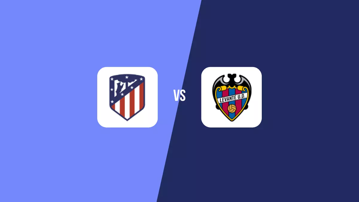 Atlético Madrid vs Levante: Pronóstico, Cuotas y Apuestas - Primera División