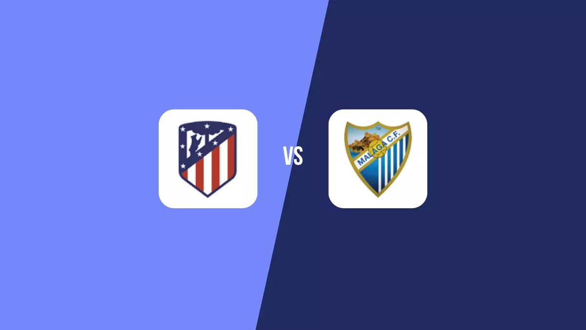 Pronóstico Atlético Madrid vs Málaga