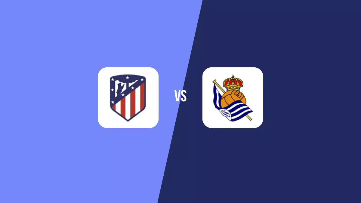 Pronóstico Atlético Madrid vs Real Sociedad