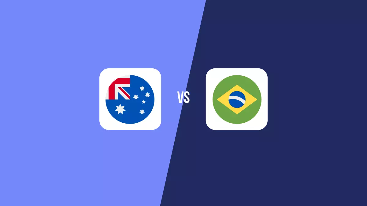 Pronóstico Australia vs Brasil