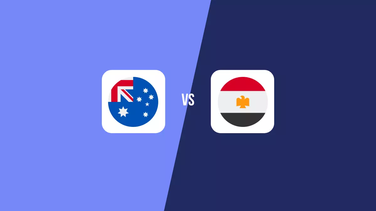 Pronóstico Australia vs Egipto