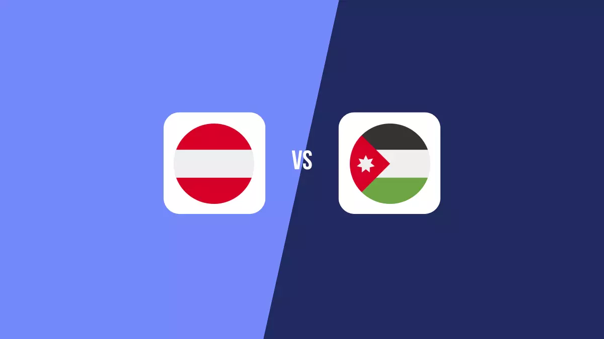 Austria vs Jordania