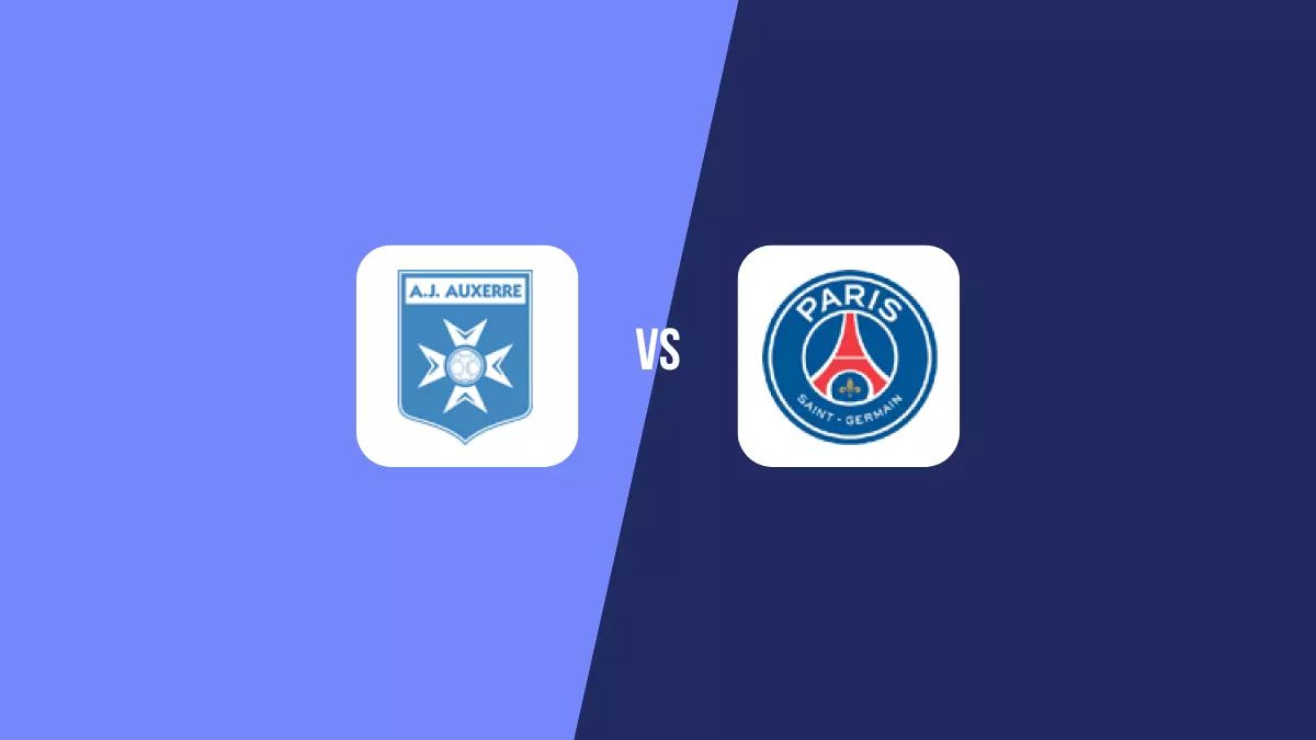 Auxerre vs PSG: Pronóstico, Cuotas y Apuestas - Ligue 1