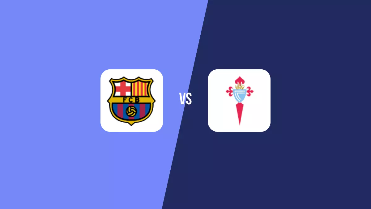 Pronóstico Barcelona vs Celta Vigo de Primera División | 23/09/2023