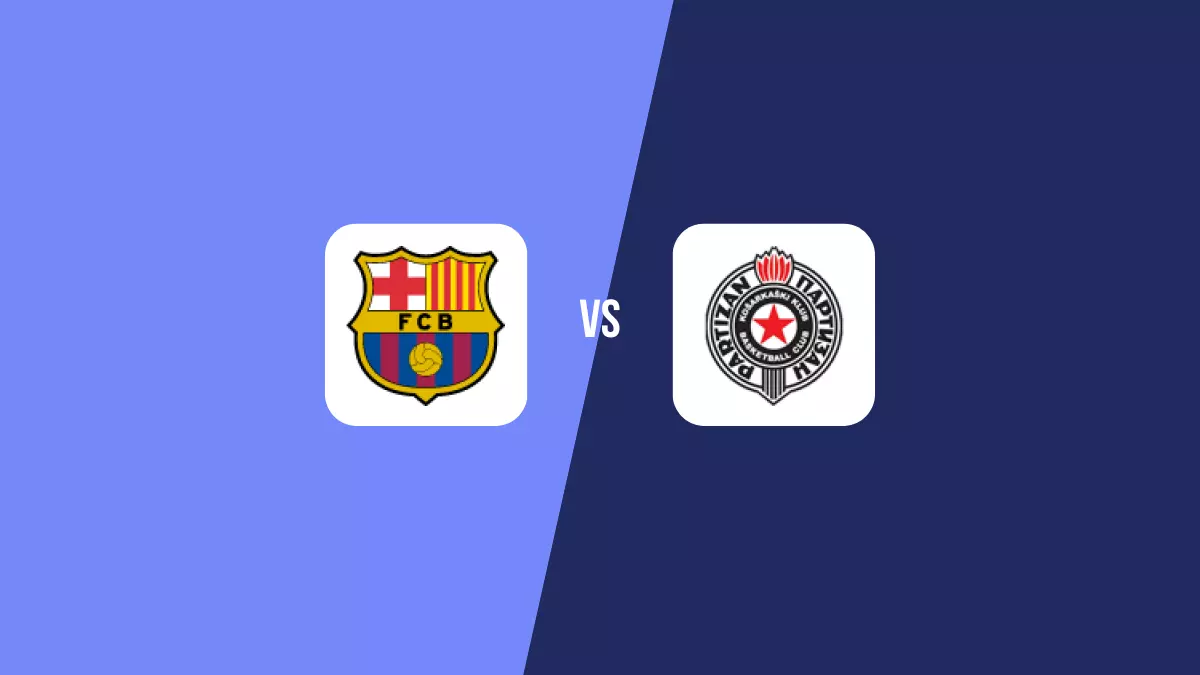 Barcelona vs Partizan: Pronóstico, Cuotas y Apuestas - Euroliga