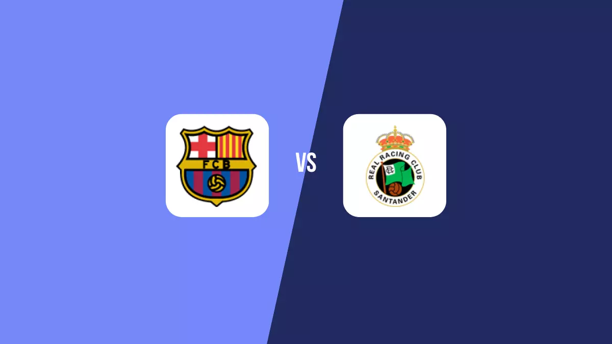 Pronóstico Barcelona vs Racing Santander