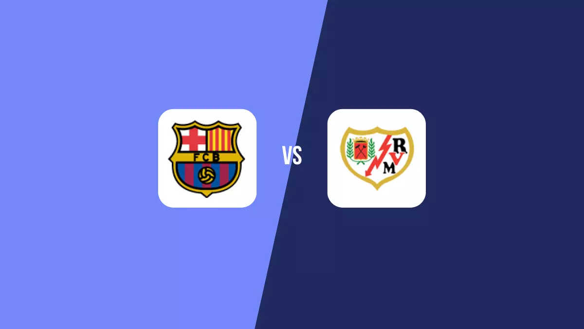 Barcelona vs Rayo Vallecano: Pronóstico, Cuotas y Apuestas - Primera División