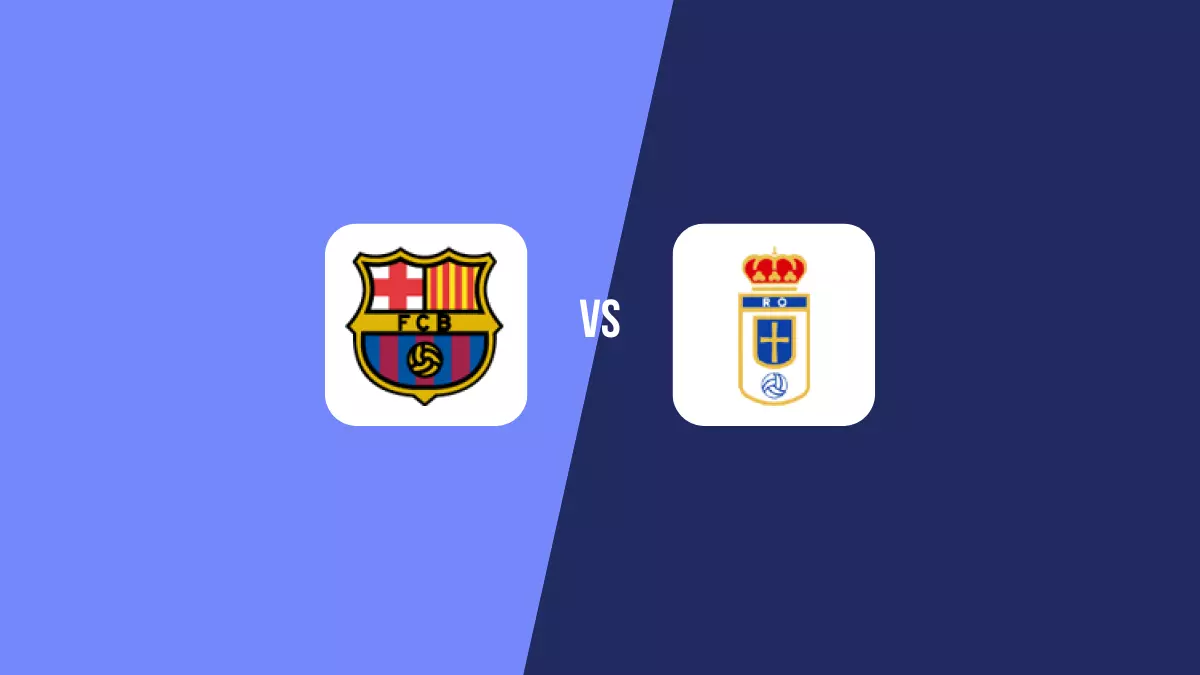 Barcelona vs Real Oviedo: Pronóstico, Cuotas y Apuestas - Primera División