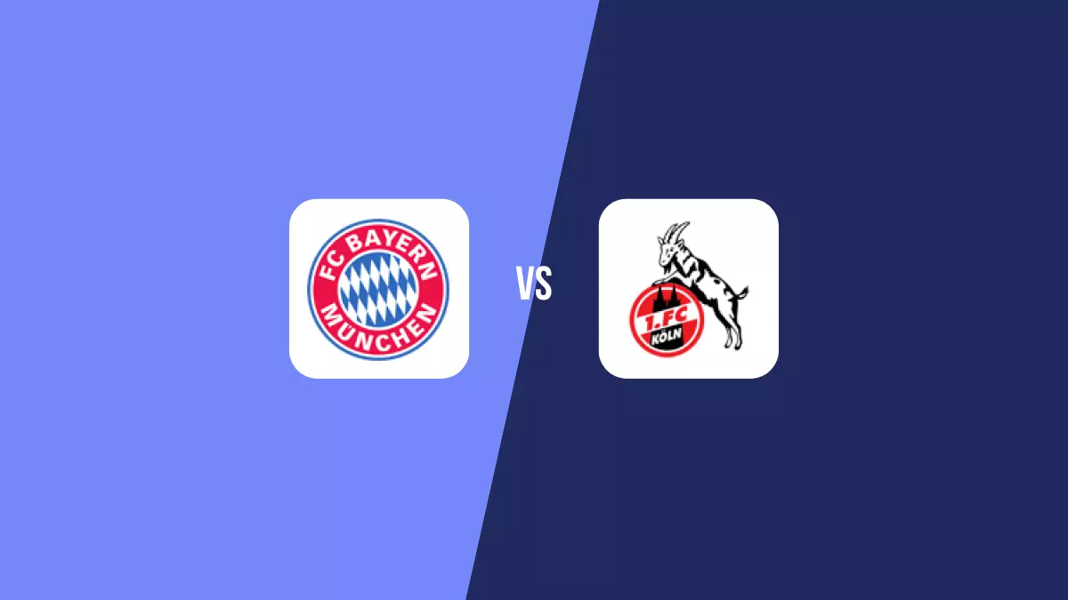 Bayern Múnich vs Colonia
