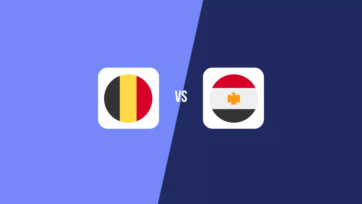 Pronóstico Bélgica vs Egipto