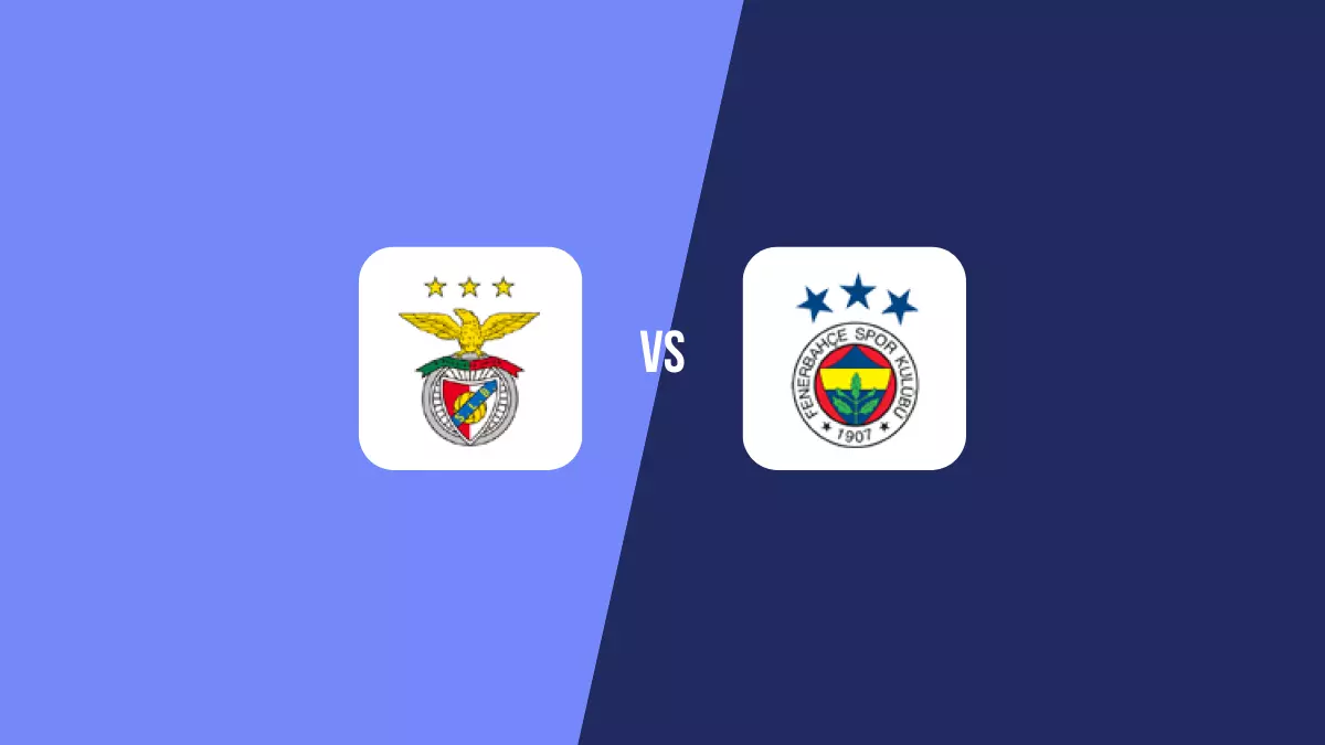 Benfica vs Fenerbahçe: Pronóstico, Cuotas y Apuestas - Champions League