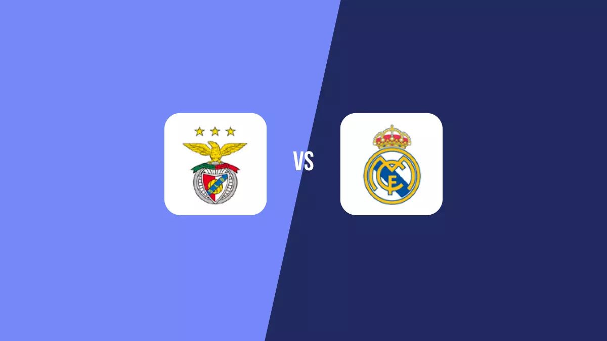 Benfica vs Real Madrid: Pronóstico, Cuotas y Apuestas - Champions League