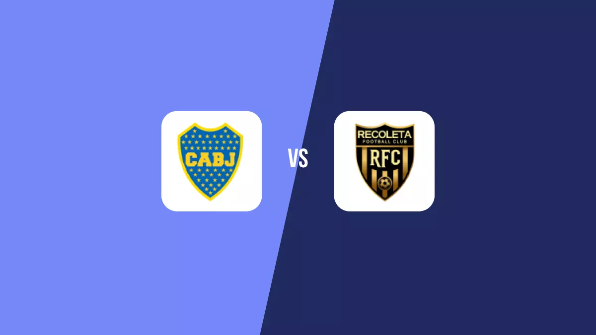 Boca Juniors vs Deportivo Recoleta