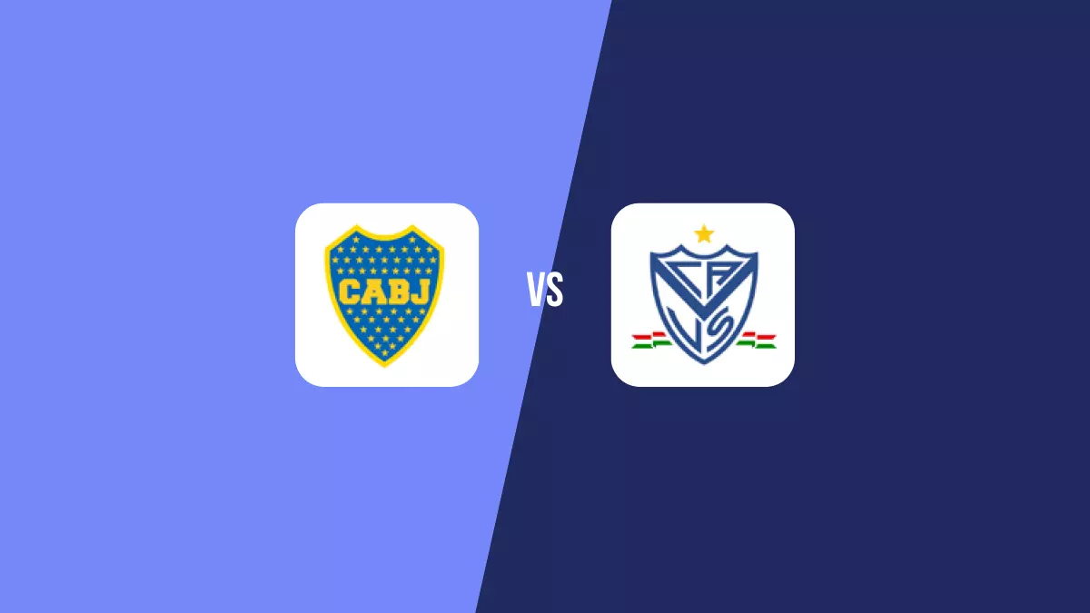 Boca Juniors vs Vélez Sarsfield
