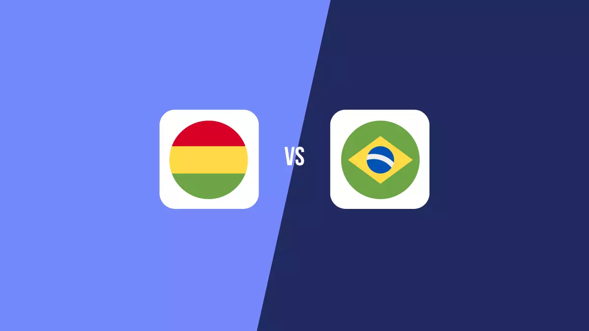 Bolivia vs Brasil: Pronóstico, Cuotas y Apuestas - Mundial
