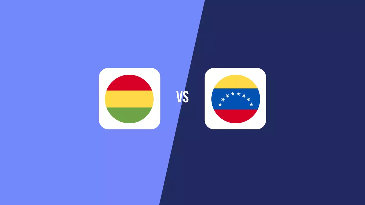 Bolivia vs Venezuela: Pronóstico, Cuotas y Apuestas - Mundial