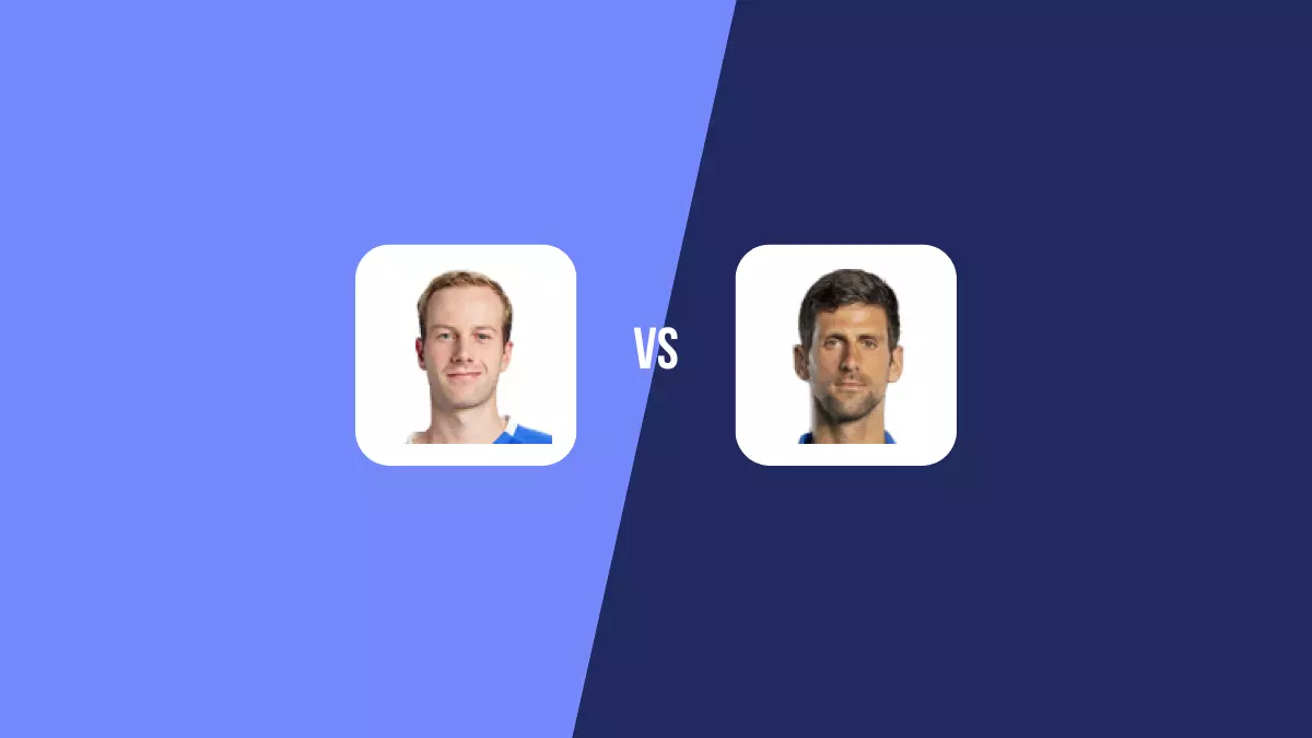 Botic Van De Zandschulp vs Novak Djokovic: Pronóstico, Cuotas y Apuestas - Open de Australia