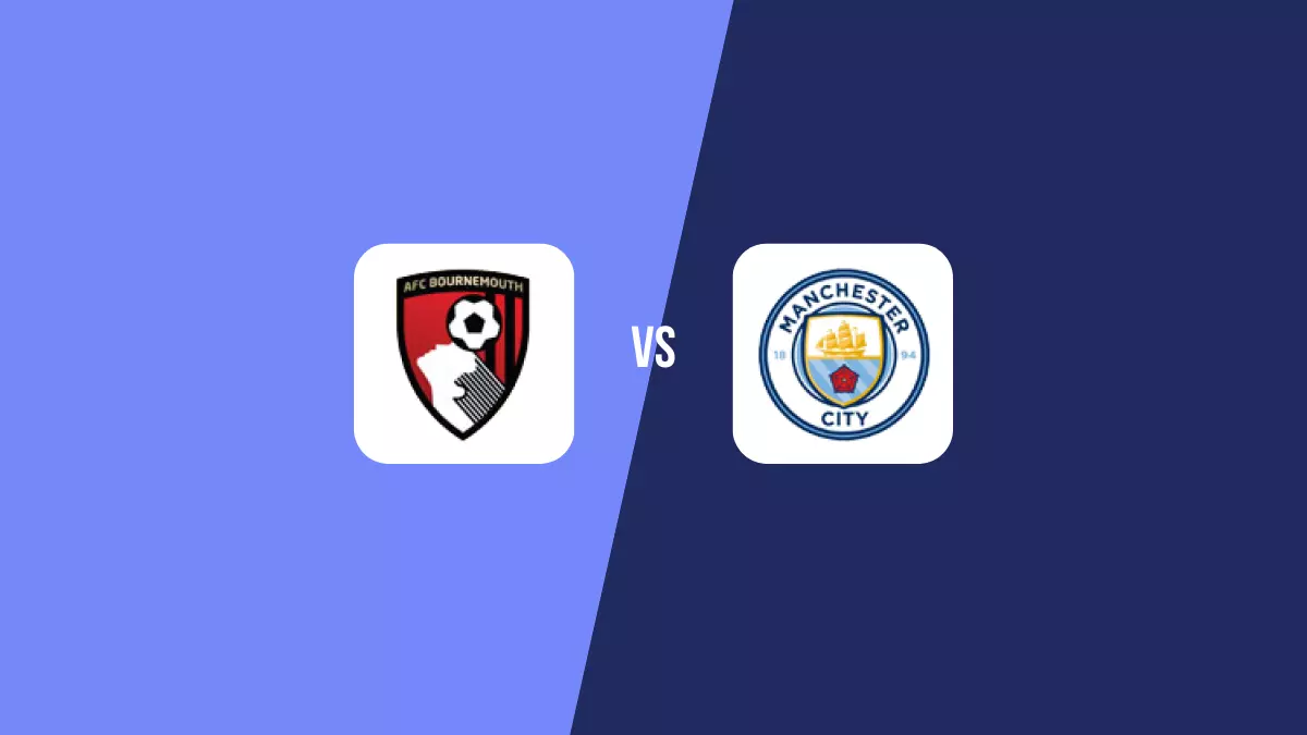Bournemouth vs Manchester City: Pronóstico, Cuotas y Apuestas - Premier League