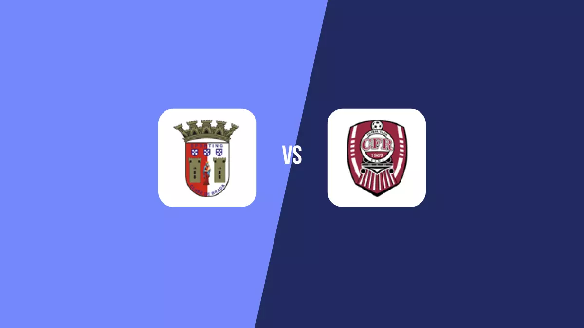 Braga vs CFR Cluj: Pronóstico, Cuotas y Apuestas - Europa League