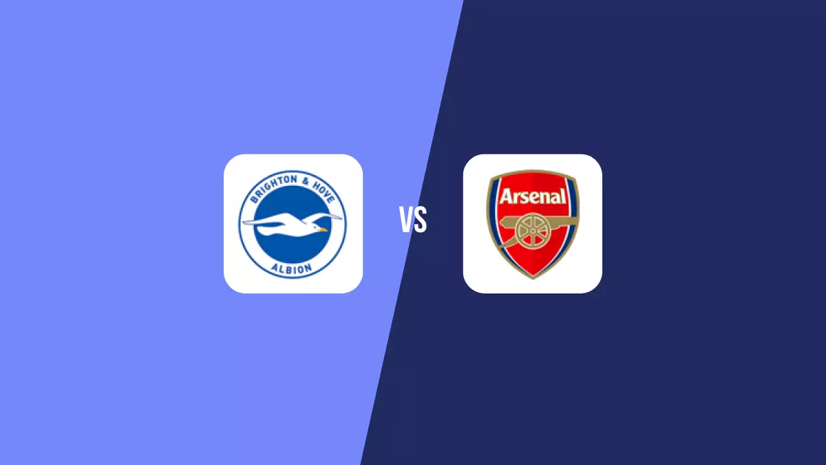Brighton vs Arsenal: Pronóstico, Cuotas y Apuestas - Premier League