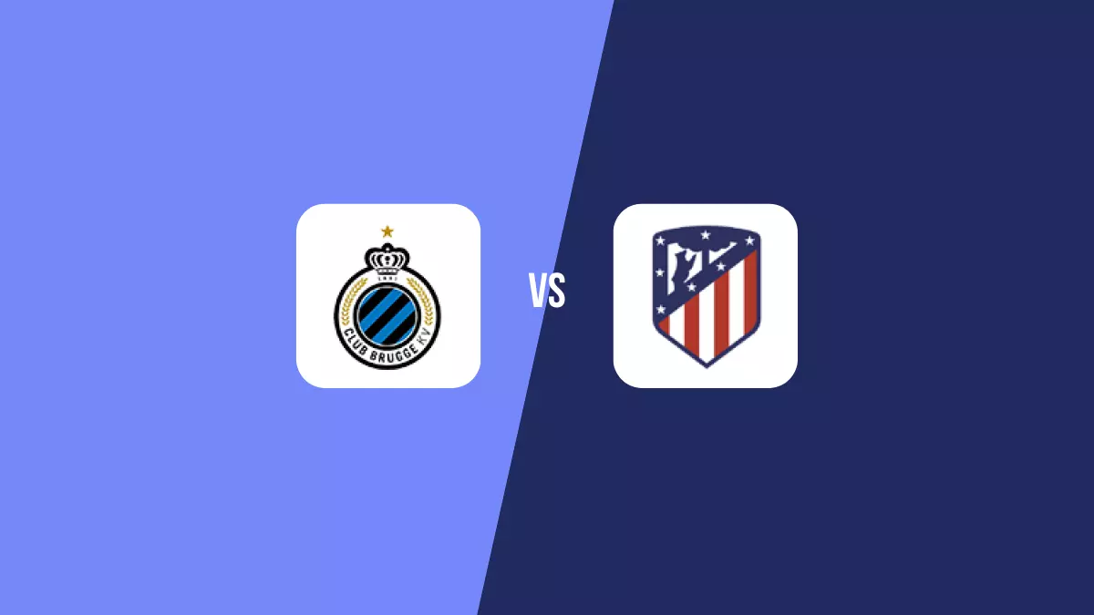 Brujas vs Atlético Madrid: Pronóstico, Cuotas y Apuestas - Champions League