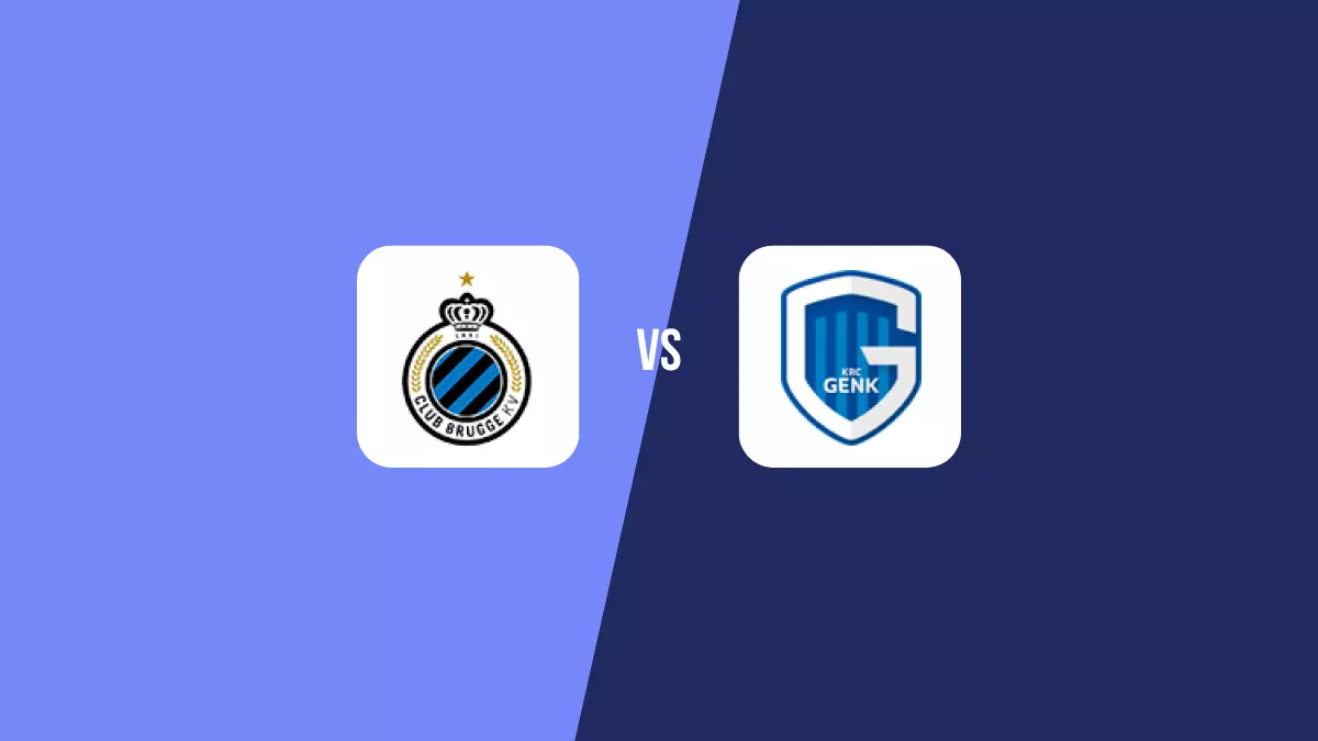 Brujas vs Genk: Pronóstico, Cuotas y Apuestas - Primera División