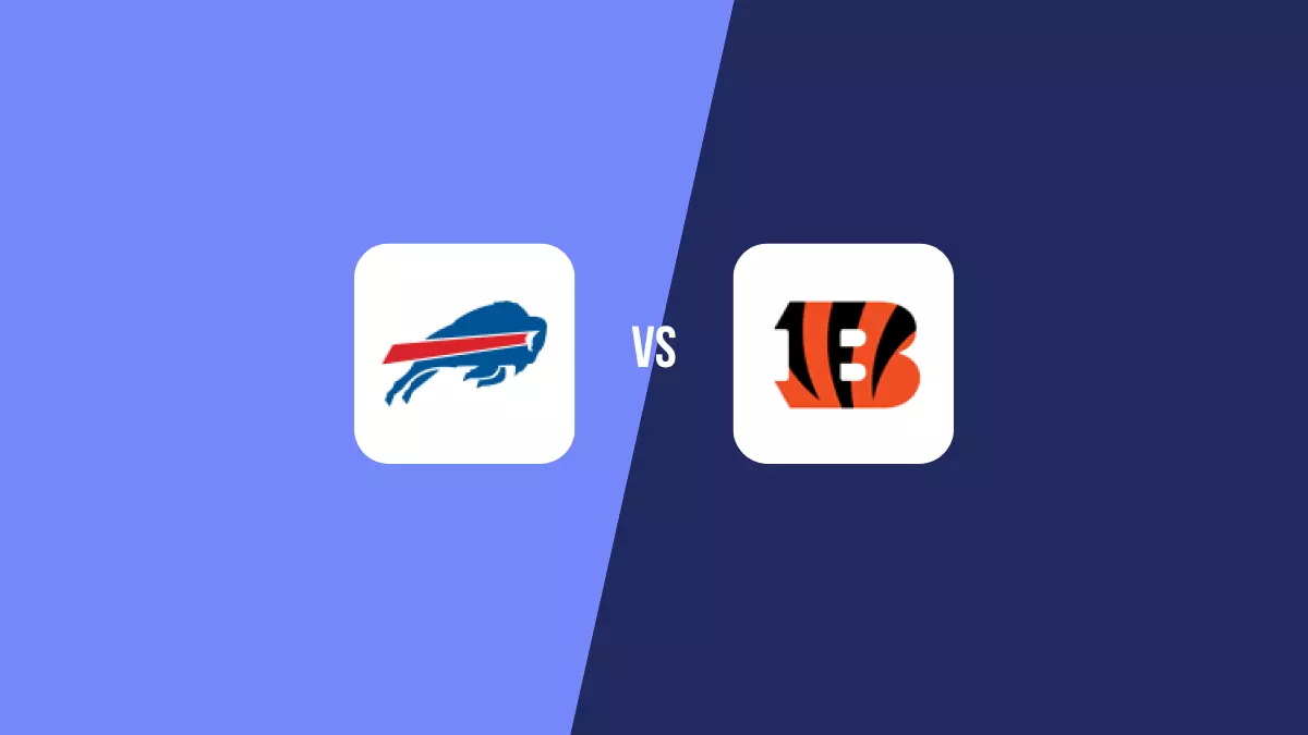 Buffalo Bills vs Cincinnati Bengals: Pronóstico, Cuotas y Apuestas - NFL