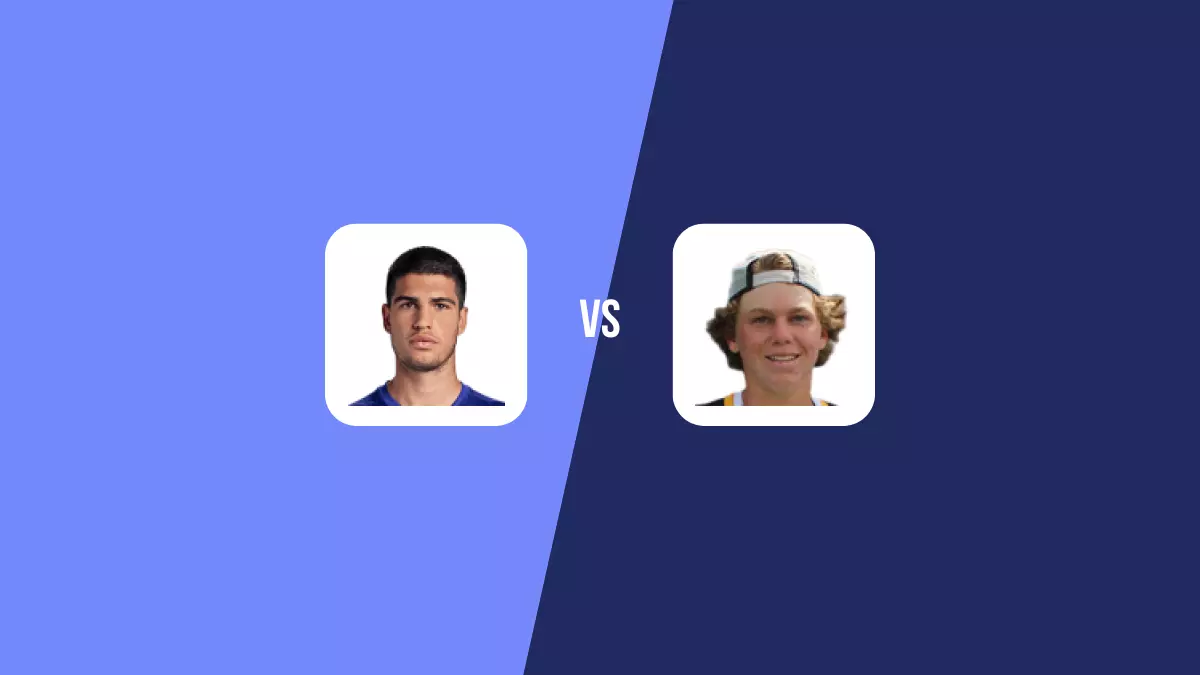 Carlos Alcaraz vs Alex Michelsen