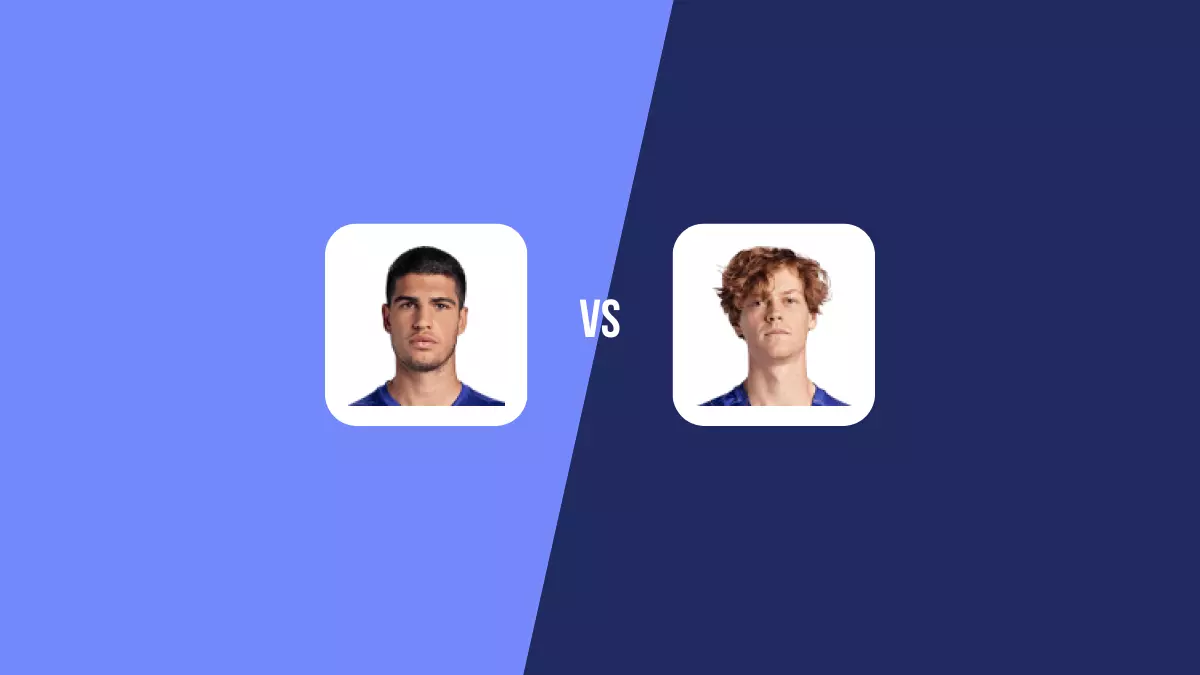 Carlos Alcaraz vs Jannik Sinner: Pronóstico, Cuotas y Apuestas - ATP Montecarlo