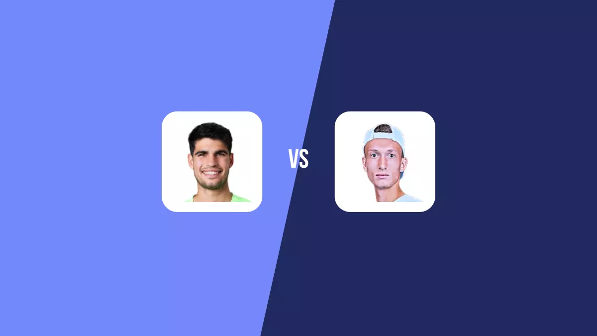 Pronóstico Carlos Alcaraz vs Jirí Lehecka