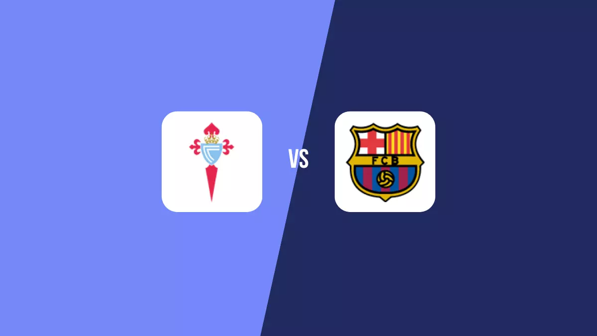 Celta Vigo vs Barcelona: Pronóstico, Cuotas y Apuestas - Primera División