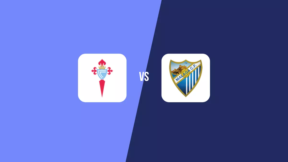 Pronóstico Celta Vigo vs Málaga