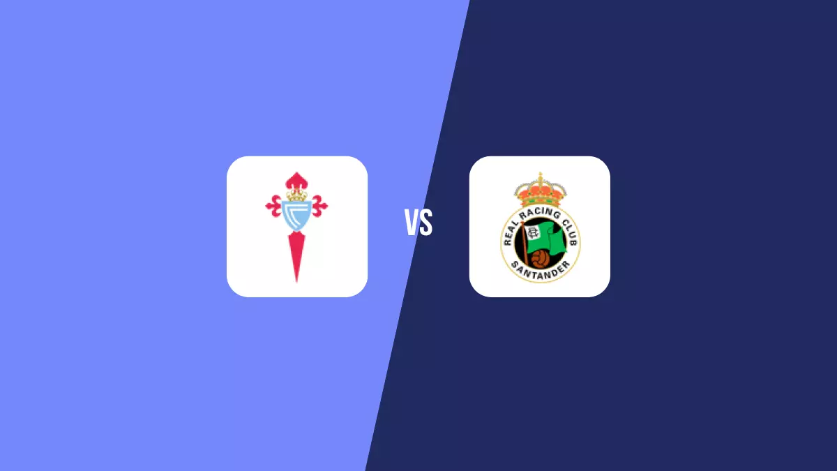 Celta Vigo vs Racing Santander