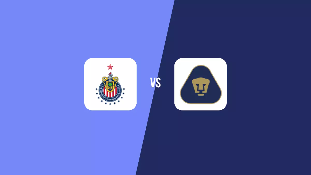 Pronóstico Chivas Guadalajara vs Pumas