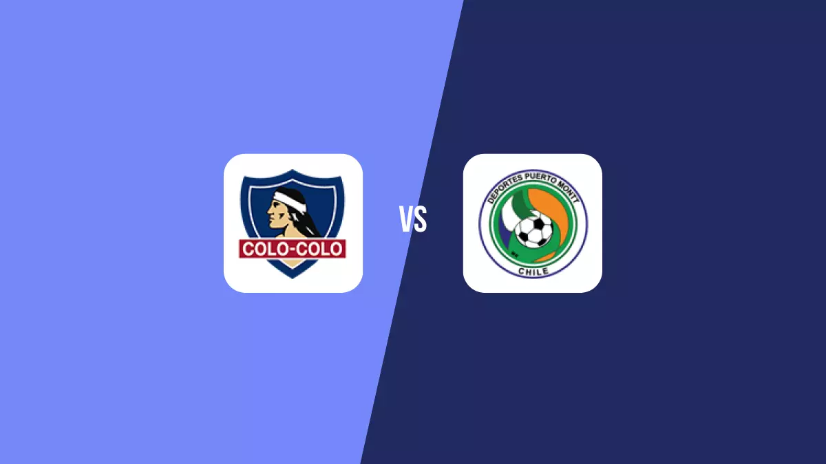 Colo Colo vs Puerto Montt