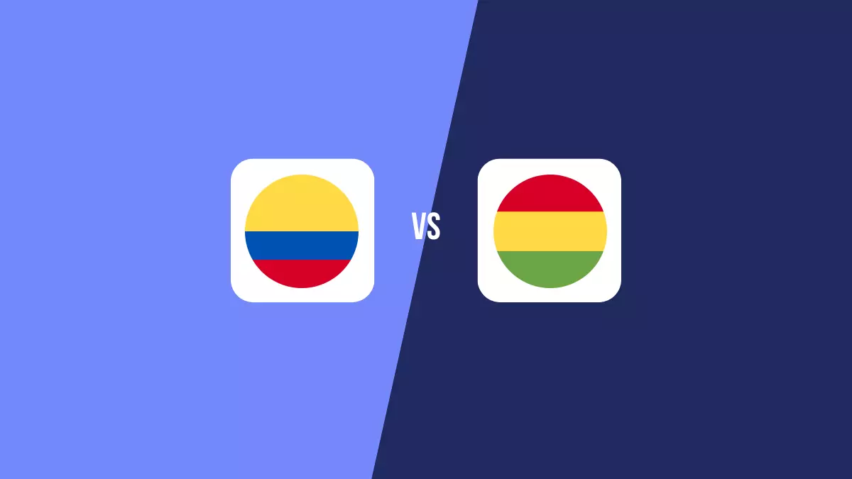 Pronóstico Colombia vs Bolivia