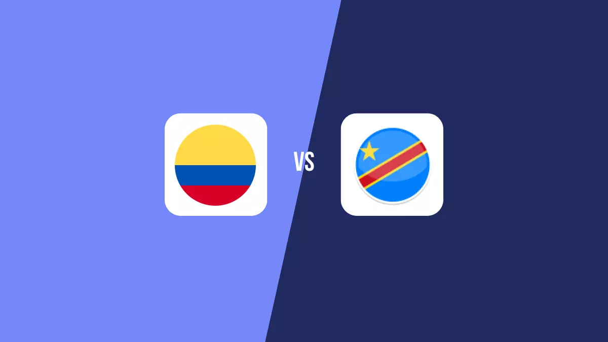 Colombia vs RD Congo