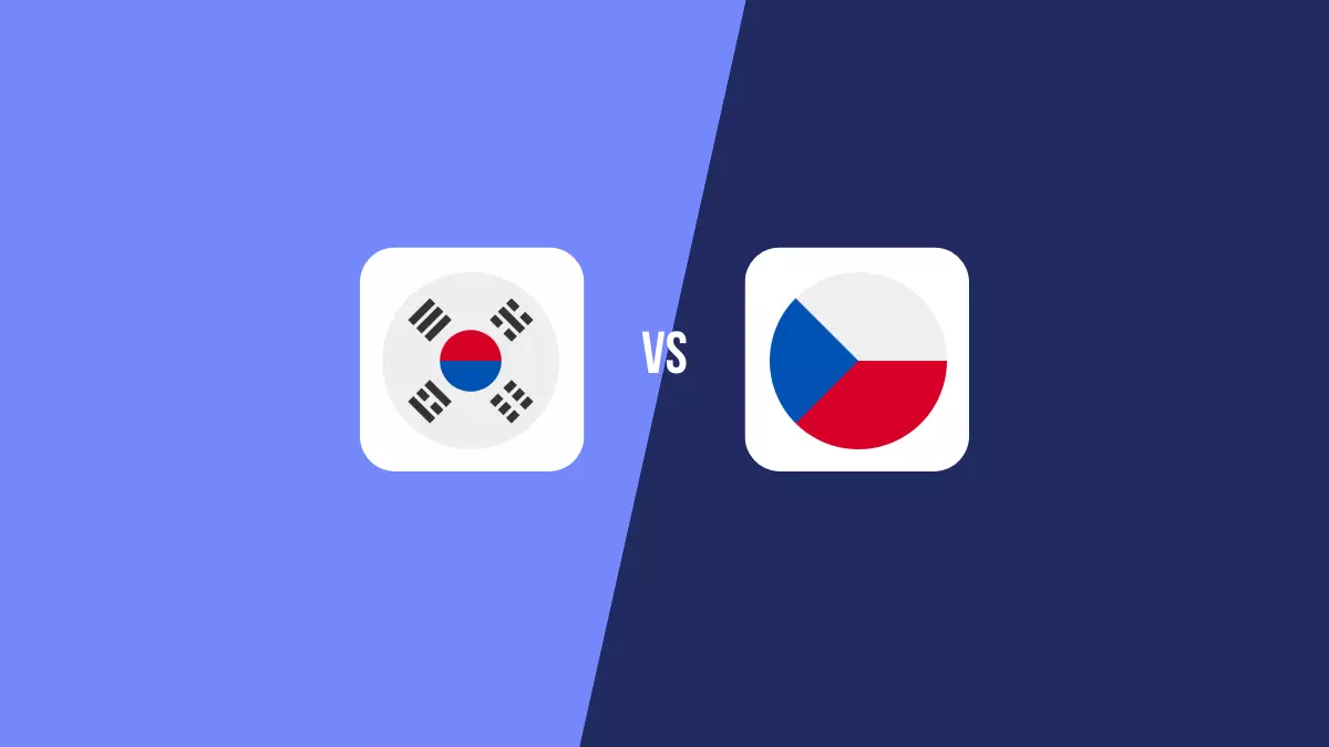 Pronóstico Corea del Sur vs República Checa