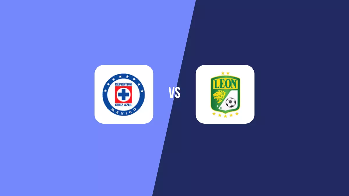 Cruz Azul vs León: Pronóstico, Cuotas y Apuestas - Liga MX