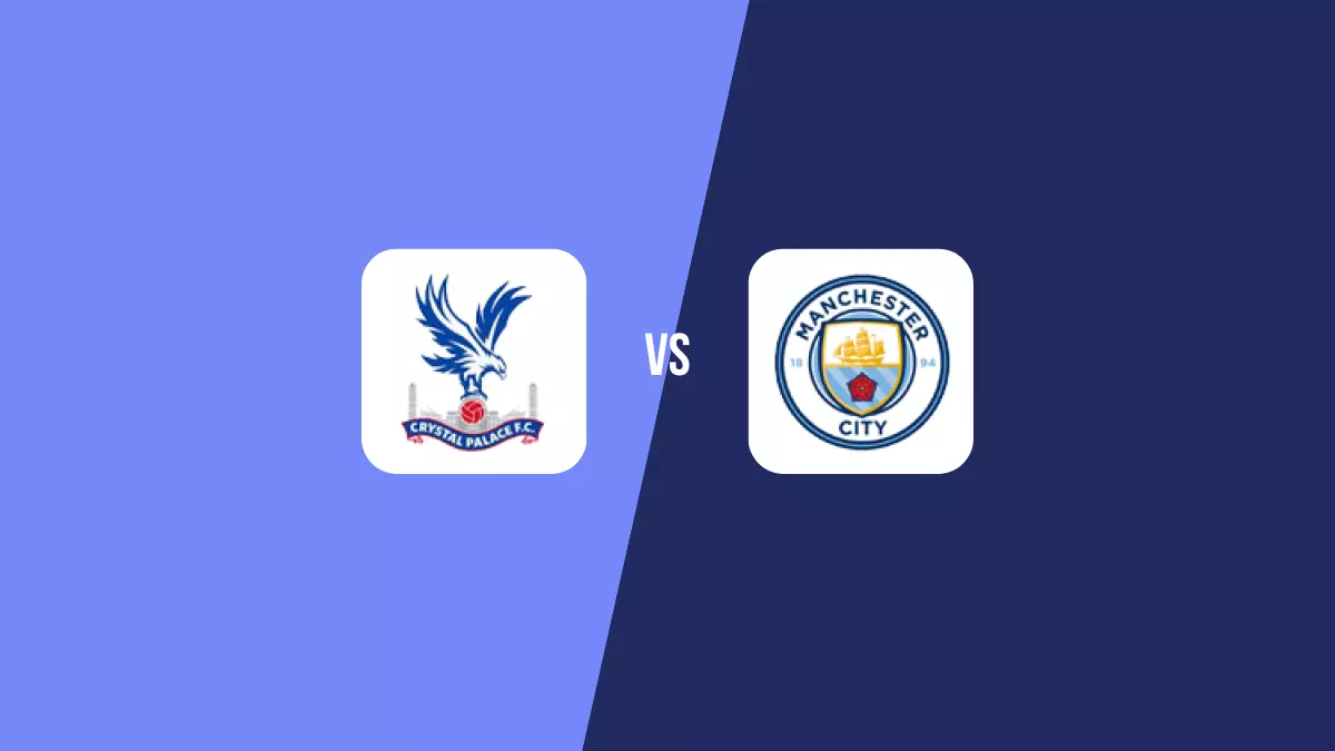 Pronóstico Crystal Palace vs Manchester City