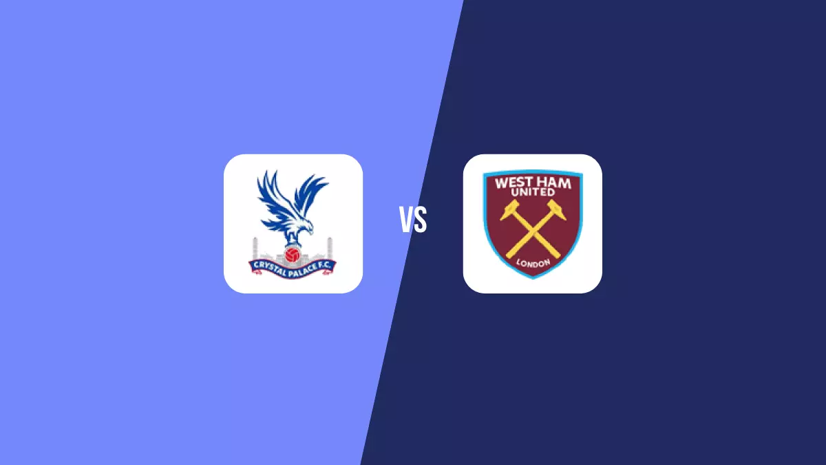Pronóstico Crystal Palace vs West Ham