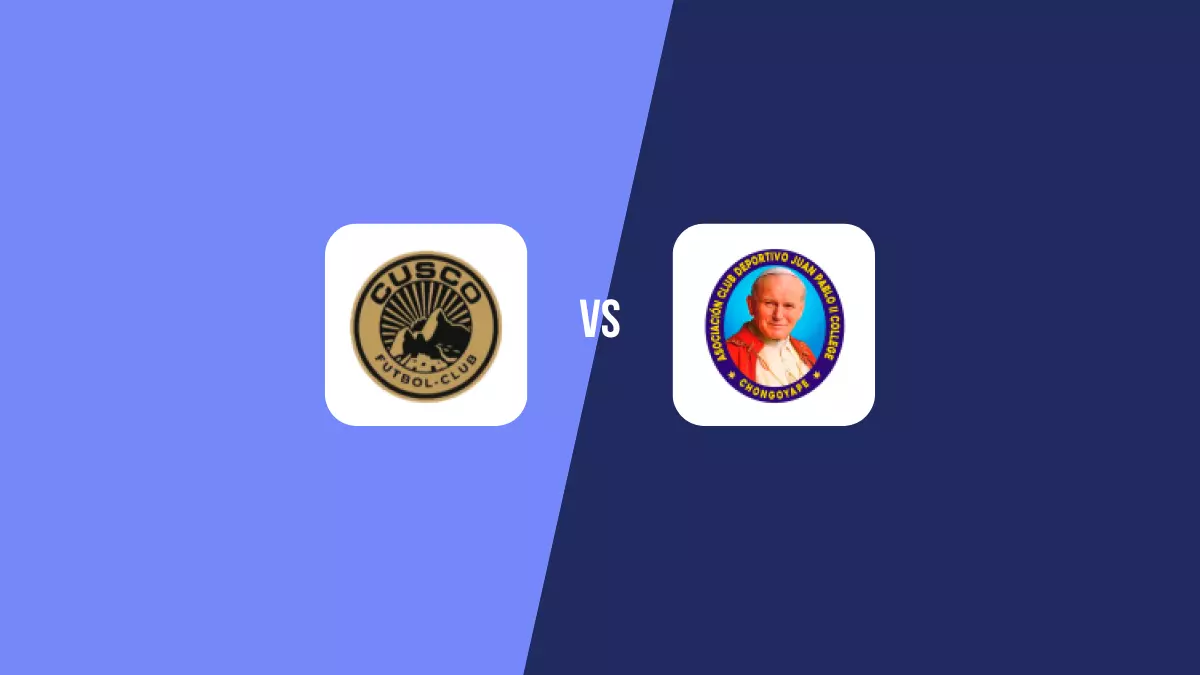 Pronóstico Cusco FC vs Juan Pablo II College