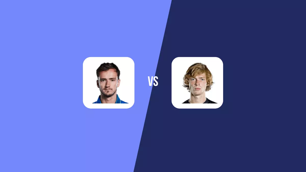 Daniil Medvédev vs Andrey Rublev