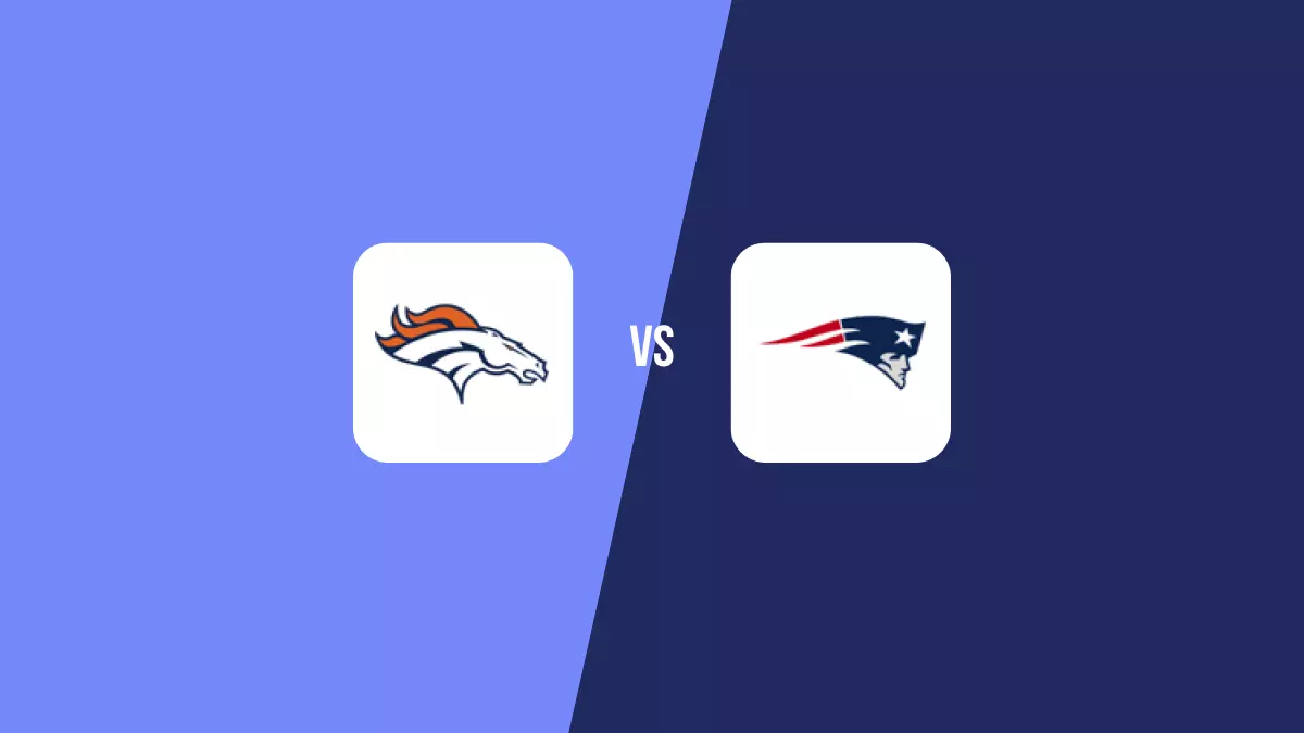 Denver Broncos vs New England Patriots: Pronóstico, Cuotas y Apuestas - NFL