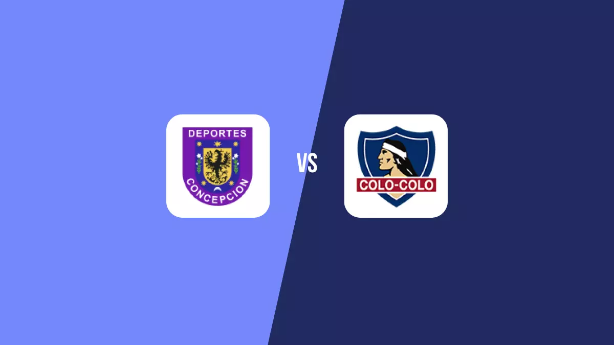 Deportes Concepción vs Colo Colo