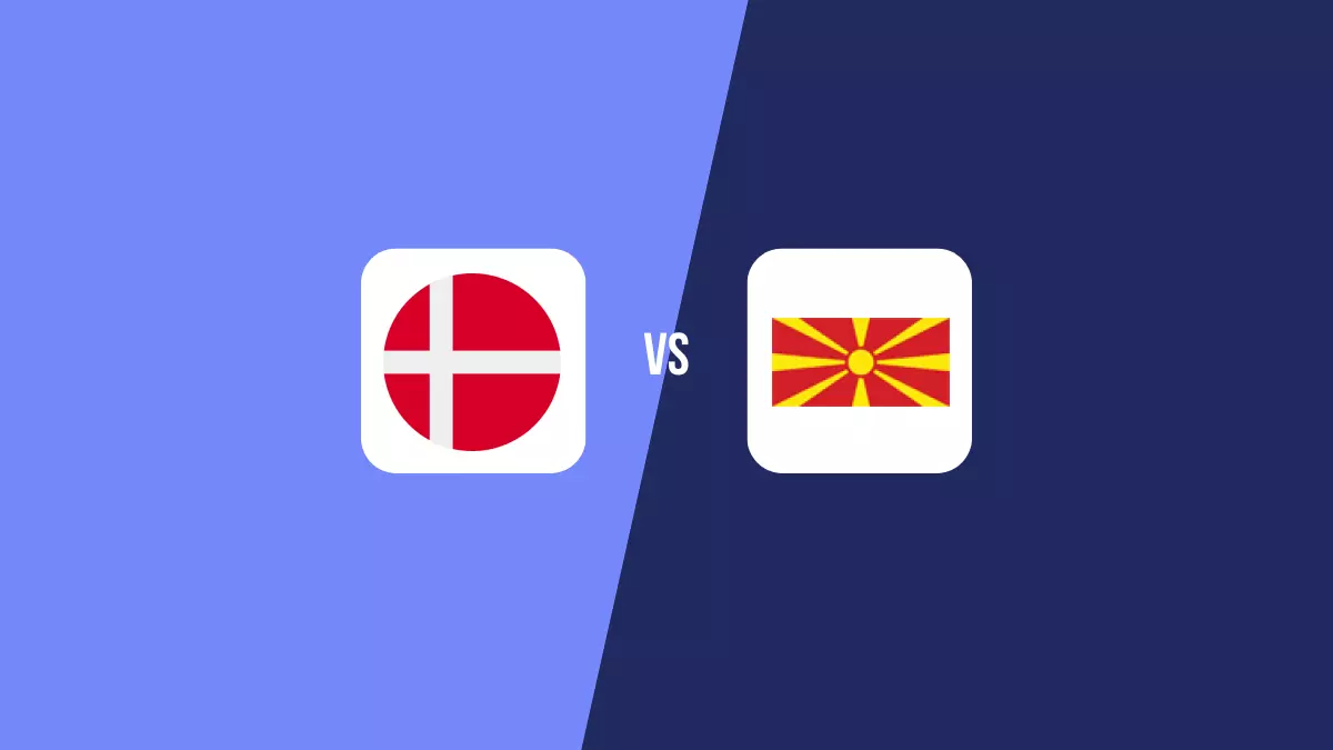 Dinamarca vs Macedonia del Norte